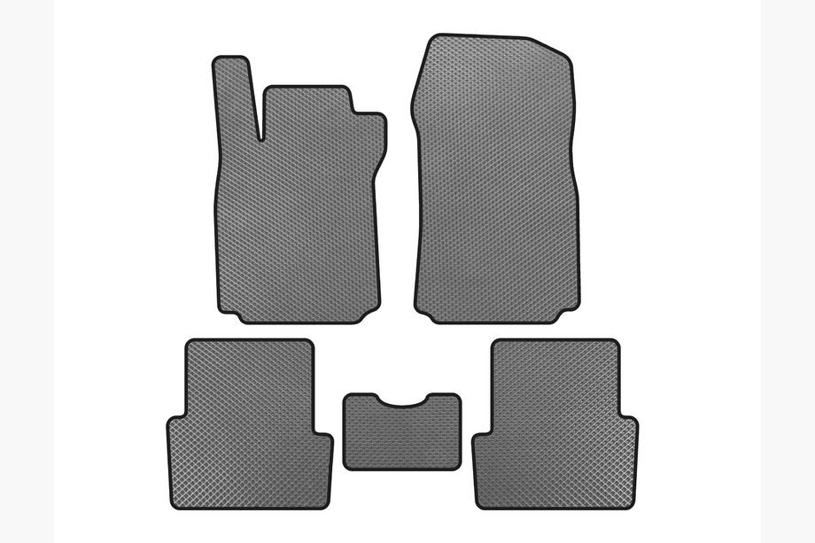 Renault Modus 2005-2012 рр. Килимки EVA (Сірий) Image