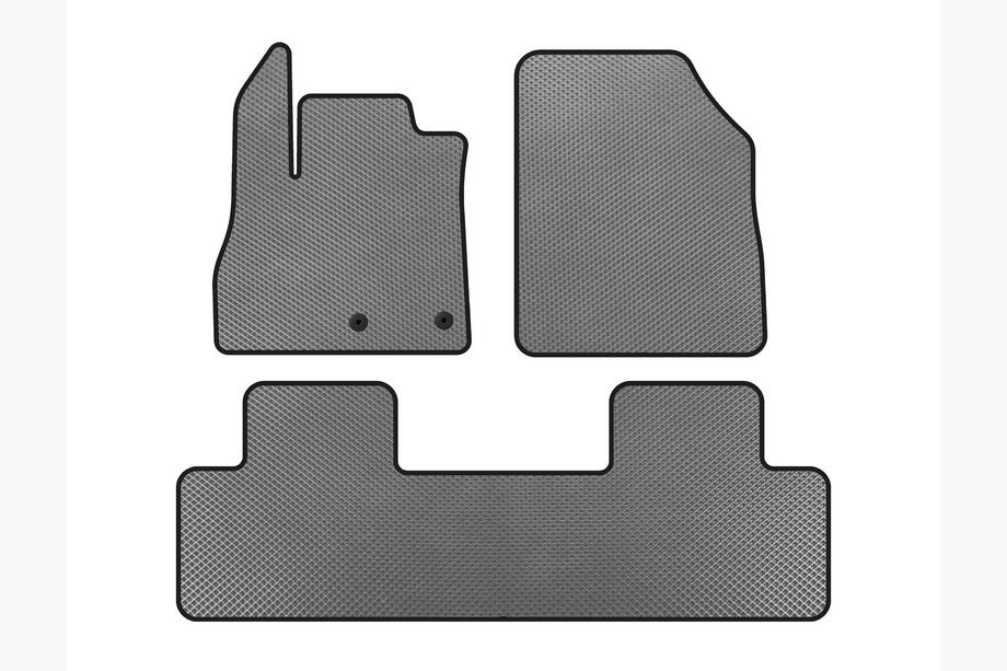 Renault Scenic/Grand 2016-2025 рр. Килимки EVA (5-ти місний, Сірий) Image