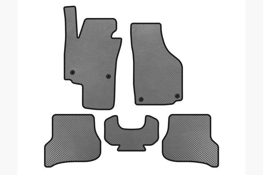 Seat Altea 2004-2015 рр. Килимки EVA (Сірий) Image
