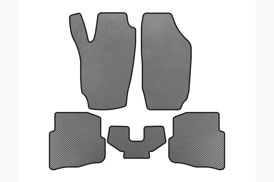 Seat Ibiza 2002-2009 рр. Килимки EVA (Сірий) Фото 1