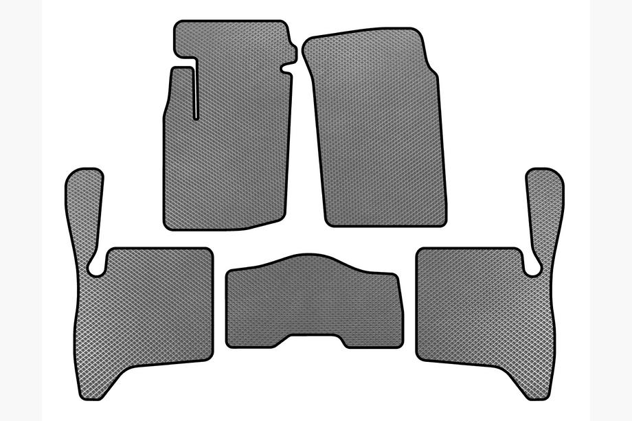 Suzuki Vitara 1998-2006 рр. Килимки EVA (3-х дверний, Сірий) Фото 1
