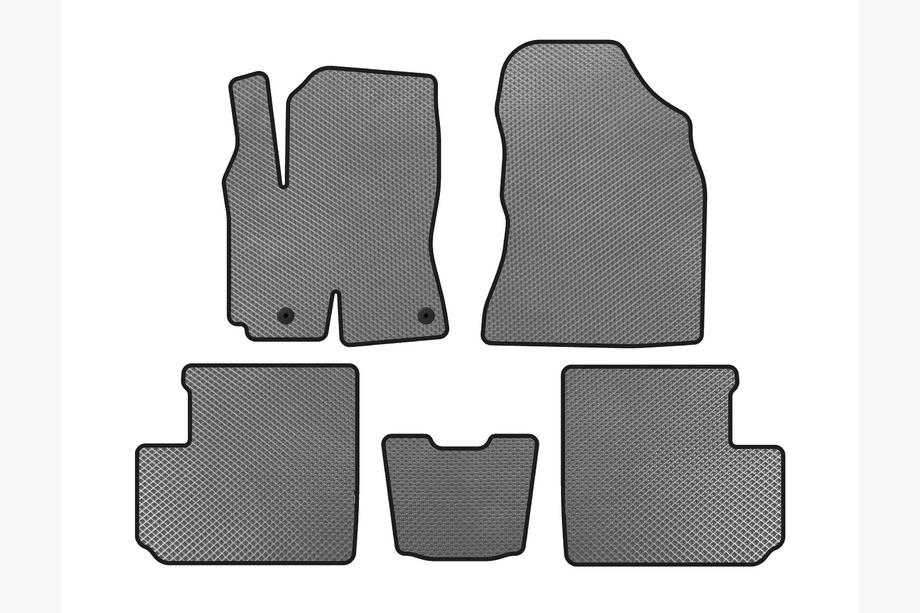 Toyota Rav 4 2001-2005 рр. Килимки EVA (Сірий) Image