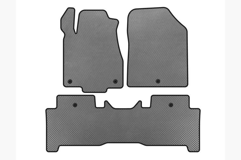 Acura MDX 2007-2013 рр. Килимки EVA (2 ряди, Сірий) Фото 1