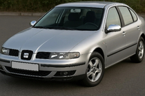 Seat Toledo 2000-2005 рр. Накладки на дзеркала (2 шт, пласт) фото 1
