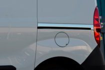 Opel Combo 2012-2018 рр. Молдинг під зсувну двері (2 шт., нерж.) фото 2