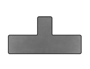 Renault Kangoo 2008-2020 рр. Килимок в багажник EVA (5-ти дверний/7-місний, Сірий) фото 1