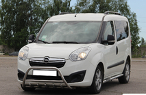 Opel Combo 2012-2018 рр. Кенгурятник (нерж.) фото 3