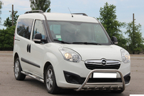 Opel Combo 2012-2018 рр. Кенгурятник (нерж.) фото 2