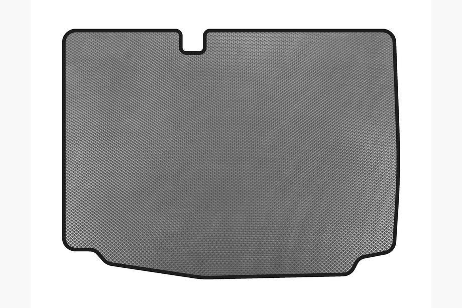 Volkswagen Polo 2010-2017 рр. Килимок в багажник EVA (HB, 3/5-ти дверний, Сірий) Image