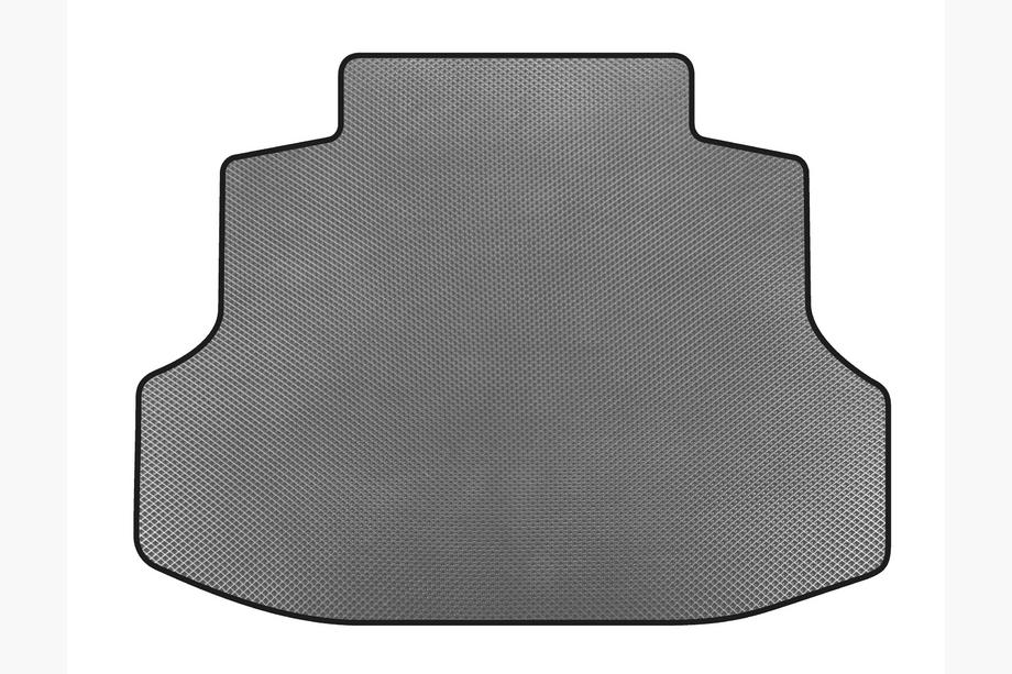 Honda Civic Sedan VII 2001-2006 рр. Килимок в багажник (SD, Сірий) Image