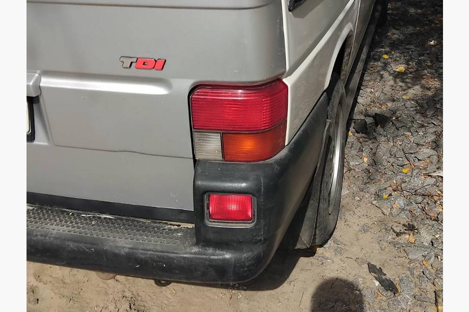 Volkswagen T4 Transporter 1990-2003 рр. Задня напис Tdi Під оригінал, І - синя Фото 5