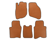 Honda City 2002-2008 рр. Килимки EVA (SD, Помаранчевий) фото 1