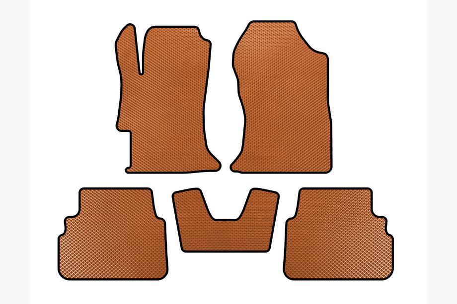 Subaru XV 2017-2023 рр. Килимки EVA (Помаранчевий) Image