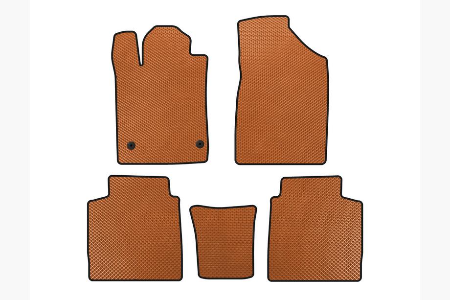 Toyota Avalon 2006-2012 рр. Килимки EVA (Помаранчевий) Image