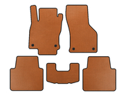 Volkswagen Arteon 2017-2025 рр. Килимки EVA (LB, Помаранчевий) фото 1