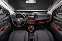 Fiat Doblo II 2010-2022 рр. Накладки на панель (2010-2015) фото 1