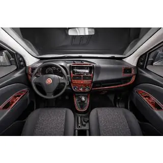 Накладки на панель (2010-2015) Fiat Doblo II 2010-2022 рр. фото 1