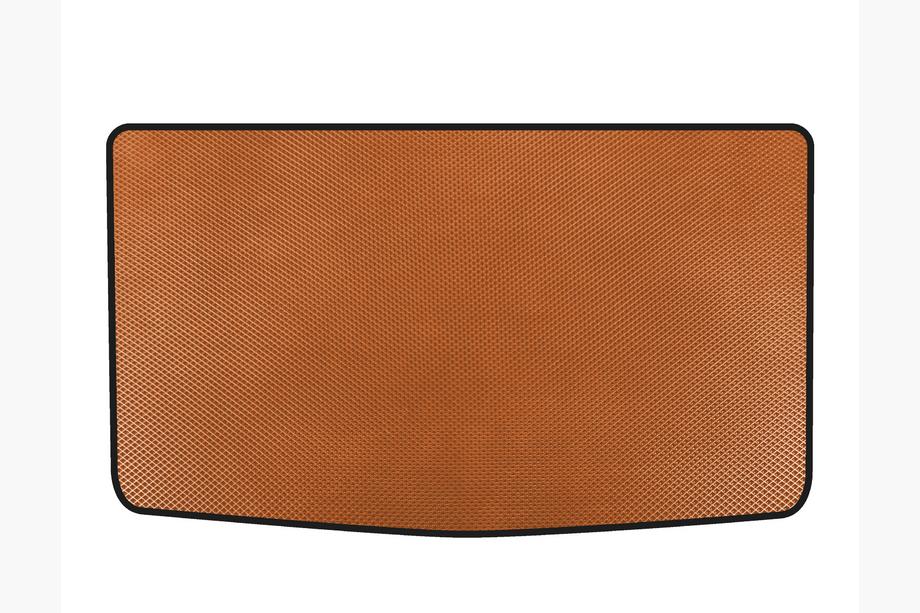 Renault Zoe 2012-2019 рр. Килимок в багажник EVA (HB, Помаранчевий) Image