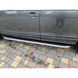 Бокові пороги Fullmond (2 шт., алюміній) Audi Q7 2005-2015 рр. фото 4