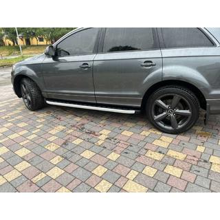 Бокові пороги Fullmond (2 шт., алюміній) Audi Q7 2005-2015 рр. фото 3
