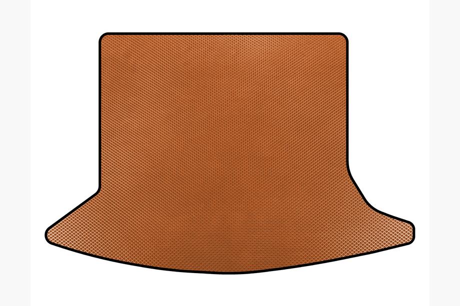 Toyota Verso 2009-2018 рр. Килимок в багажник EVA (7-ми місний, Помаранчевий) Image