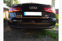 Audi A6 C7 2011-2017 рр. Кромка багажника (нерж.) фото 3