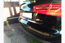 Audi A6 C7 2011-2017 рр. Кромка багажника (нерж.) фото 2