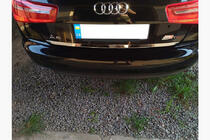 Audi A6 C7 2011-2017 рр. Кромка багажника (нерж.) фото 1