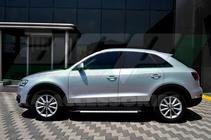 Audi Q3 2011-2019 рр. Бокові пороги Allmond (2 шт., алюміній) фото 4