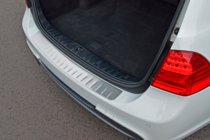 BMW 3 серія E90/E91 2005-2011 рр. Накладка на задній бампер (2006-2008, SW, нерж.) фото 2