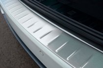 BMW 3 серія E90/E91 2005-2011 рр. Накладка на задній бампер (2006-2008, SW, нерж.) фото 3