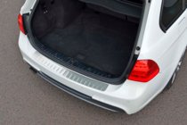 BMW 3 серія E90/E91 2005-2011 рр. Накладка на задній бампер (2006-2008, SW, нерж.) фото 5