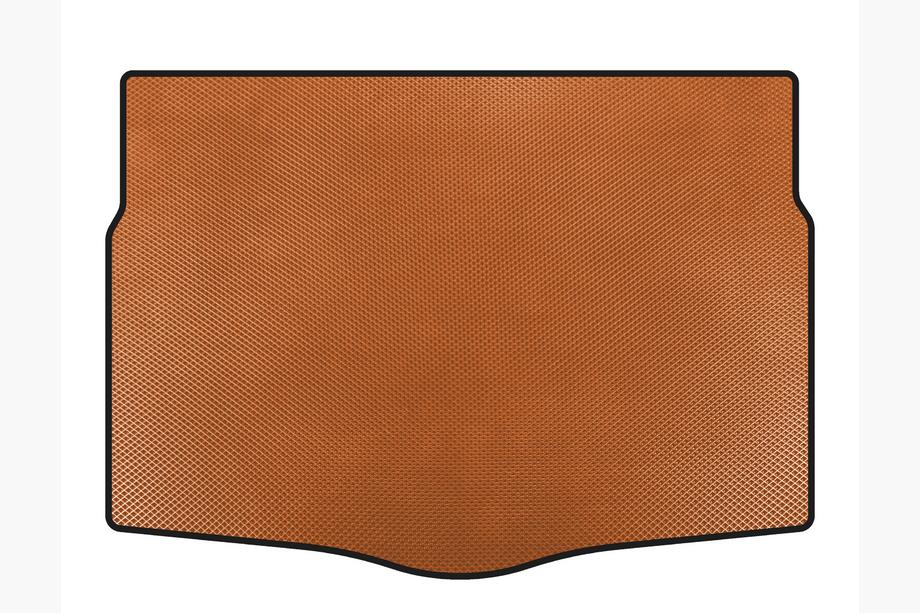 Hyundai I-30 2012-2017 рр. Килимок в багажник (HB, /5-ти дверний, Помаранчевий) Image