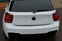 BMW 1 серія F20/F21 2011-2019 рр. Кромка багажника (нерж.) фото 4