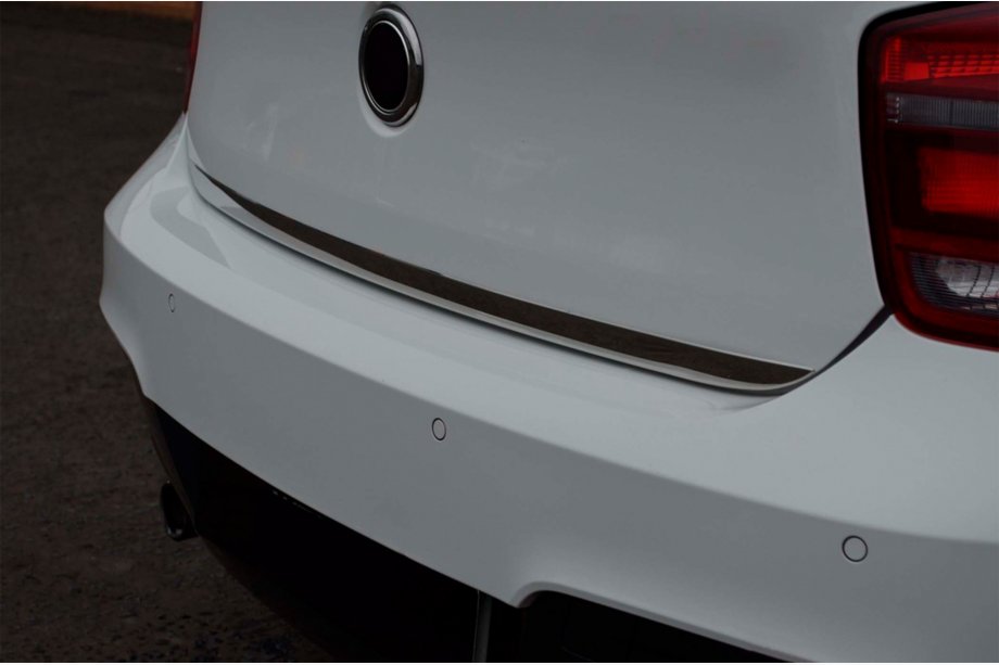 BMW 1 серія F20/F21 2011-2019 рр. Кромка багажника (нерж.) Фото 7