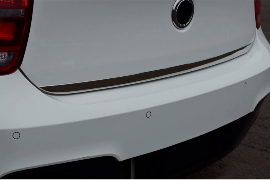 BMW 1 серія F20/F21 2011-2019 рр. Кромка багажника (нерж.) Фото 6
