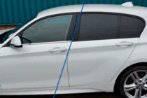 BMW 1 серія F20/F21 2011-2019 рр. Молдинг скла (нерж.) фото 12