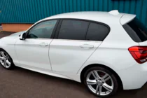 BMW 1 серія F20/F21 2011-2019 рр. Молдинг скла (нерж.) фото 11