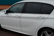 BMW 1 серія F20/F21 2011-2019 рр. Молдинг скла (нерж.) фото 10