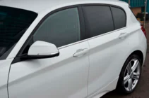 BMW 1 серія F20/F21 2011-2019 рр. Молдинг скла (нерж.) фото 2