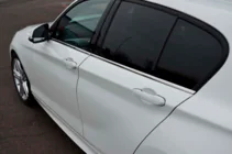 BMW 1 серія F20/F21 2011-2019 рр. Молдинг скла (нерж.) фото 7