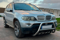 BMW X5 E53 1999-2006 рр. Кенгурятник WT003 (нерж.) фото 1