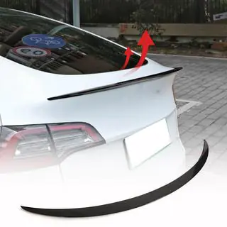 Спойлер V5 (2017-2023, Карбон) Tesla Model 3 2017- рр. фото 1