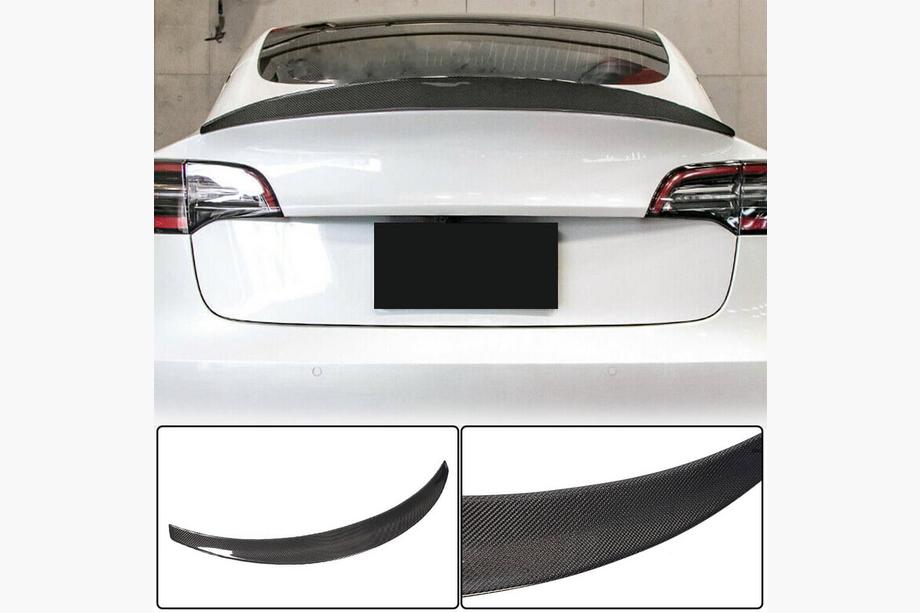 Tesla Model 3 2017- рр. Спойлер V10 (2017-2023, Карбон) Image