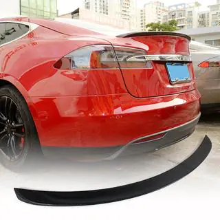 Спойлер V3 (Карбон) Tesla Model S 2012- рр. фото 2