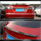 Tesla Model S 2012- рр. Спойлер V4 (Карбон) фото 5