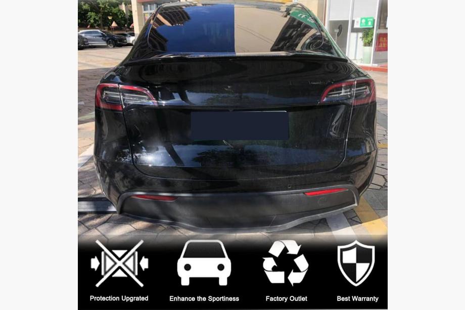 Tesla Model Y 2020- рр. Спойлер V3 (2020-2025, Карбон) Фото 4