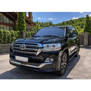 Передня накладка 2016↗ (Executive 2019) Toyota Land Cruiser 200 2007-2021 рр. фото 3