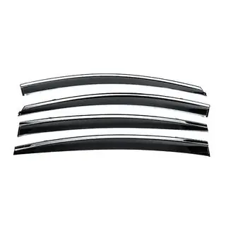 Вітровики з хромованим молдингом Niken Luxury (4 шт)