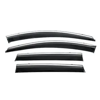 Вітровики з хромованим молдингом Niken Luxury (4 шт) фото 1